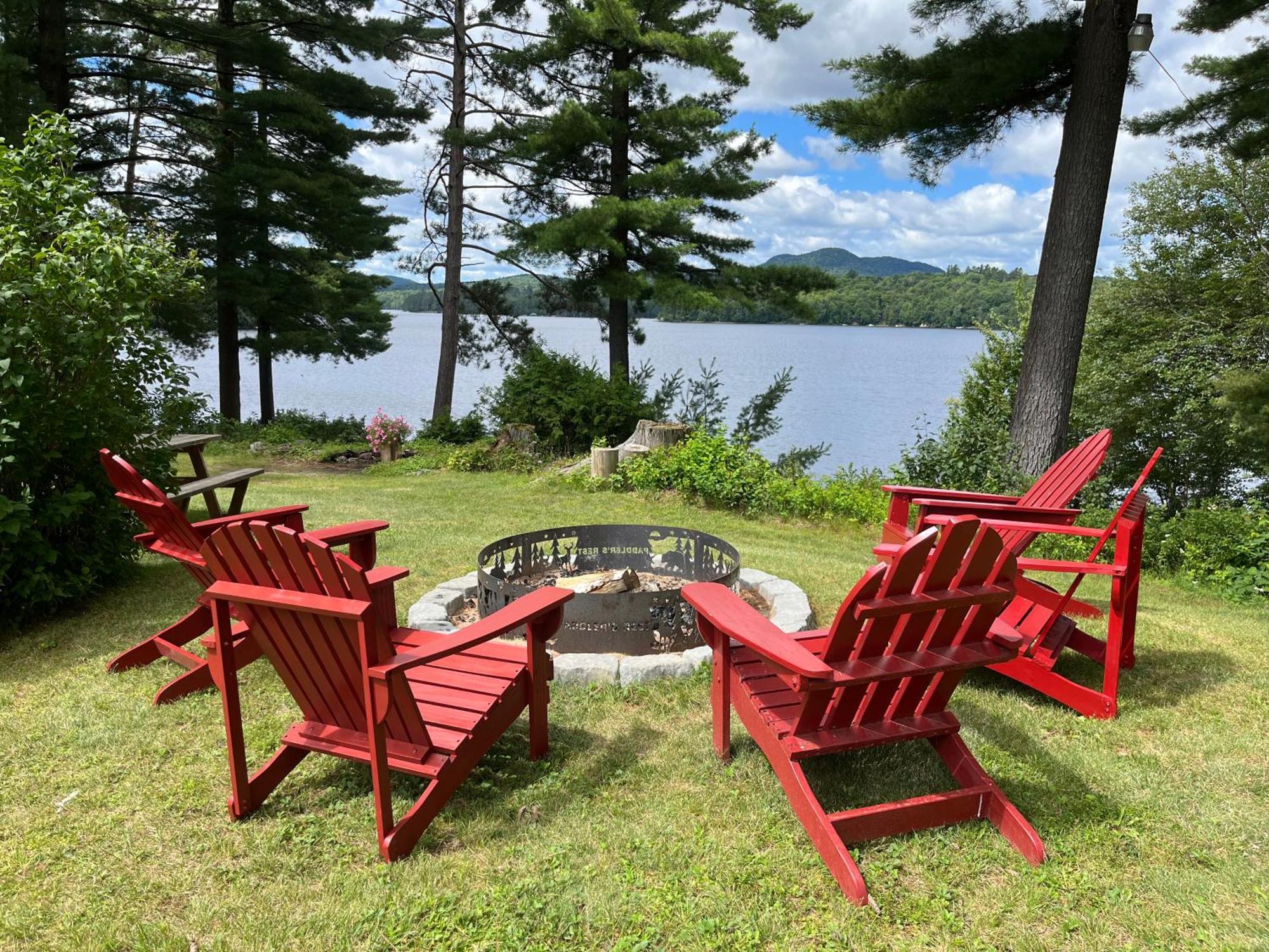 Paddler'S Rest Lakeside Cabins And Motel Long Lake エクステリア 写真